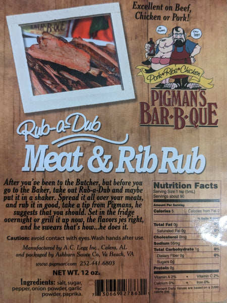 Rub-a-Dub Meat & Rib Rub